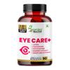 Humming Herbs Eye Care+ Supplement 8-in-1 with Lutein Zeaxanthin Astaxanthin Bilberry Grape Seed Zinc Vitamin C & Beta-Carotene Vision & Eye Health Support 90 Veg Capsules view 1
