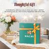 HACHI Granola Gift Box | Signature Gift Box for Rakhi | Rose Almond, Orange Hazelnut Dark Chocolate & Double Chocolate | Wholesome Snack Rakshabandhan Gift | Pack of 3 | 150g Each view 4