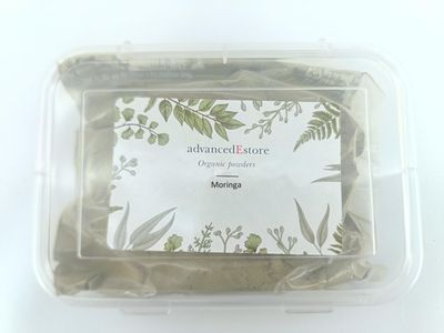 advancedestore Moringa Powder - 100g, Essential Nutrition Superfood, Helps Naturally Boost Energy Levels, Improves Stamina & Vitality, Rich In Vitamins & Minerals.