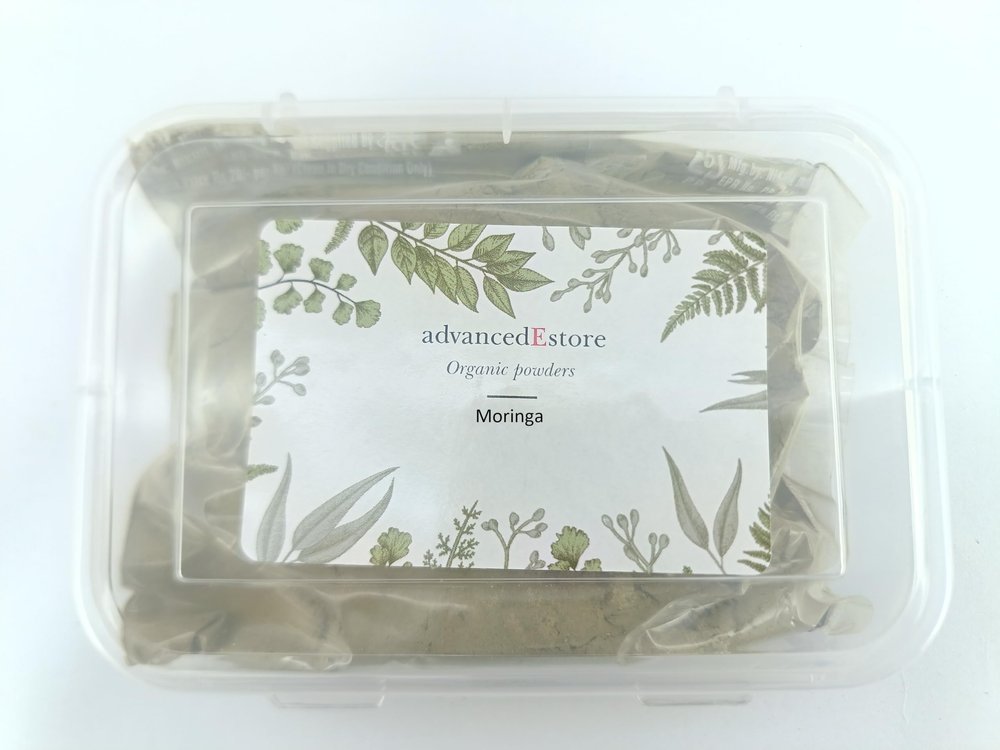 advancedestore Moringa Powder - 100g, Essential Nutrition Superfood, Helps Naturally Boost Energy Levels, Improves Stamina & Vitality, Rich In Vitamins & Minerals.