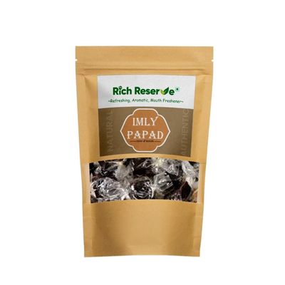 Rich Reserve - Imli Papad | 250gm Pack | Tamarind Fruit Slice | Sweet & Tangy Imli Snack