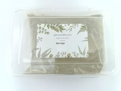 advancedestore Moringa Powder - 200g, Essential Nutrition Superfood, Helps Naturally Boost Energy Levels, Improves Stamina & Vitality, Rich In Vitamins & Minerals.