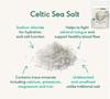 AgroIndia Organic Celtic Sea Salt- Natural, Mineral-Rich Pure Sea Salt for Cooking, Seasoning- Hand Harvested Traditionally Made 100% Natural (100gm) view 4