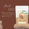 AgroIndia Organic Shatavari Root Powder 100gm- Asparagus Racemosus- Shatavar Root- Satavari Kizhangu Podi (100gm) view 4