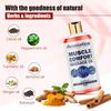 AROMATICO Muscle Comfort Massage Oil - 300ml. Ayurveda based blend of Natural Herbs & Carrier Oils. Helps in Joint Pain & Muscle Relaxation. 100% Pure & Natural. view 4
