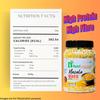 NutriJunction Masala Oats,Veggie Twist |Anytime Snack |Ready in 3 mins |No preservatives| high in fibre | high in protein -500g Jar view 2