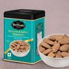 DRIFRUTZ Roasted & Salted Almonds | 250g Tin Pack | Crunchy Whole Almonds | Gently Roasted with a Hint of Salt for Nut Bowls, Smart Snacking, and Daily Energy Support view 4