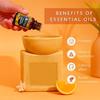 Aerra Orange Essential Oil (15ml) - 100% Pure Cold-Pressed Oil for Aromatherapy, Diffuser, Home, Car & DIY - Fresh Citrus Scent view 2