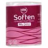 HRK SOFTEN Ultra SoftToilet Paper/Tissues Rolls, 2 Ply, Pack of 1 Rolls, (200 Pulls) Ultra-Soft, Highly Absorbent Tissue | Compatible with All Dispensers | Ideal for Home, Office & Restaurant Use view 1
