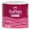 HRK SOFTEN Ultra SoftToilet Paper/Tissues Rolls, 2 Ply, Pack of 1 Rolls, (400 Pulls) Ultra-Soft, Highly Absorbent Tissue | Compatible with All Dispensers | Ideal for Home, Office & Restaurant Use view 1