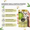 Teacurry Japanese Vanilla Matcha Powder - Brew Instant Matcha Latte - Ceremonial Grade from Uji with Real Vanilla Powder - Helps with Energy, Mood & Weight (50 Grams) view 4