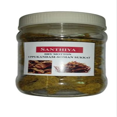 Santhiya Dry Mutton Uppukandam-Soman Sukkat