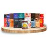 Ambriona Vegan Chocolate Gift Hamper | Pack of 10 | Gluten-Free & Artisanal Dark Chocolates | Christmas & New Year Gifting | Assorted Premium Vegan Chocolates view 1