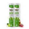 Ayuleafvera  Morincyn  Apple Cider Vinegar Effervescent Tablet with Pomegranate, Vitamin B12 & B6 Green Apple Flavor | No added Sugar | 30 Tablets view 1