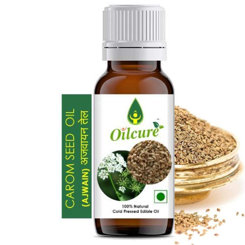 Oilcure Carom Seed Oil | Ajwain | 30 ml Each | Cold Pressed | Pack of 2