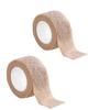 2 PCS Elastoplast Tape, Self Adhesive Elastic Bandage, 2.5cm x 4m Bandage for Muscle Support, Tape for for Shoulder, Wings, Arms, Ankle and Knee Support (Khaki) view 1