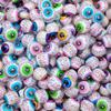 ASFOODS 3D Bursting Fruit Punch Eye Ball Candy Jelly Gummi Ball Spooky Eye Shaped Mixed Fruits view 4