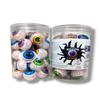 ASFOODS 3D Bursting Fruit Punch Eye Ball Candy Jelly Gummi Ball Spooky | Center Filled Gummy Candy | Halloween Special Tasty Jelly Balls 30 Pcs, 330 Gram Jar, Fruit (Pack of 1 Box) view 2