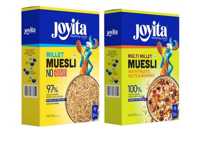 Muesli No added sugar 400g + Multi Muesli Fruit with Berries and Nuts 400g | High Fiber, Whole Grains & Seeds | Healthy Breakfast Cereal | Vegan & Gluten-Free | Low Calorie Snack Option (Pack of 2) 20% OFF