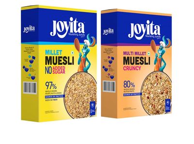 Crunchy Muesli 400g No Added Sugar Muesli 400g | High Fiber, Whole Grains & Seeds | Healthy Breakfast Cereal | Vegan & Gluten-Free | Low Calorie Snack Option (Pack of 2) 20% OFF