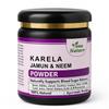 One Naturr Karela Jamun powder for diabetes with 13 potent herbs Naturally Support Blood Sugar level 100% Ayurvedic Formula karela jamun Sugar Control Powder (200g) view 1