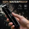 ENCHEN Spark 3 Trimmer for Men Beard,Groin & Body Grooming Kit with Different Guide Combs,Professional Hair Clippers,Wet & Dry Use,Fast Charging,120 Mins Runtime,Black view 3