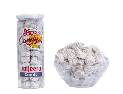 GO COCO Jaljeera Candy - Pack of 1 (220gm) | Jeera Goli | Mukhwas | Refreshing Jaljeera Flavour Candy Balls | Flavoured Digestive Mukhwas | After-Meal Snack | Tasty & Dry