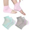 6 Pairs Moisturizing Heel Socks -Heel Socks For Dry Cracked Feet, Gel Heel Repair Socks For Cracked Heels, Moisture Socks For Women Dry Feet, Moisturizing Spa Socks (Regular),Black,Grey,Pink view 1