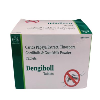 ADPILLCCURO Dengiboll Tablets | Box of 100 | 10 Tablets per Strip