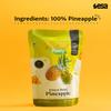 Fresa Frootz Freeze Dried Pineapple|Sweet & Tangy Real Fruit Snack|No Sugar Added|Healthy Crunch|High in Vitamin C|32g (Pack of 3) view 2