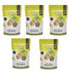 Fresa Frootz Freeze Dried Pineapple|Sweet & Tangy Real Fruit Snack|No Sugar Added|Healthy Crunch|High in Vitamin C|32g (Pack of 5) view 1
