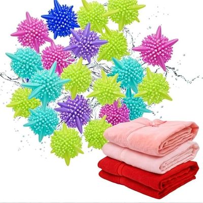 Laundry Dryer Balls Set, Reusable Colourful Spiky Washing Machine Balls (20)