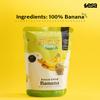 Fresa Frootz Freeze Dried Banana Delights | Naturally Sweet & Crunchy Fruit Snack | No Added Sugar | High in Potassium & Fiber | 32g (Pack of 2) view 2