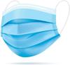 Care Surgical 3Ply Non-Woven Fabric Disposable Surgical Dust Mask With Nose Clip Maximum Protection (Blue, Pack of 50) for Unisex view 1