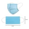 Care Surgical 3Ply Non-Woven Fabric Disposable Surgical Dust Mask With Nose Clip Maximum Protection (Blue, Pack of 50) for Unisex view 4