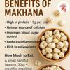 Shri Shriji Flam the Aromatic Peace Makhana  Premium Organic Handpicked Foxnuts | Lightly Roasted & Crunchy Snack | Gluten-Free, Vegan | Healthy Munching (150 Gram) view 2