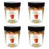 MEWAGHAR Authentic Gujarati Shakarpara 1kg (250g x 4 Jars) | Sweet Shakkar Para Mithai | Traditional Indian Snack | Crispy & Ready-to-Eat Sweet Treat | Tea-Time Delight | Ghar Jaisa Swaad view 1