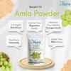 Divine Nature Pure Organic Amla Fruit Powder For Hair Growth | Indian Gooseberries Powder for Eating, Drinking, hair black and Skin - 250gm view 4