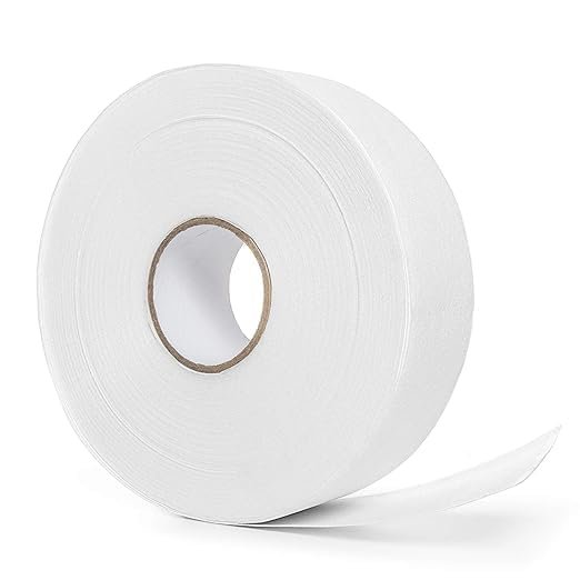 FLIZZOW Waxing Strips, Non Woven Hair Removal Plain Waxing Strips Roll for Body, Facial, Leg Hair Removal (3" X 100Yd)