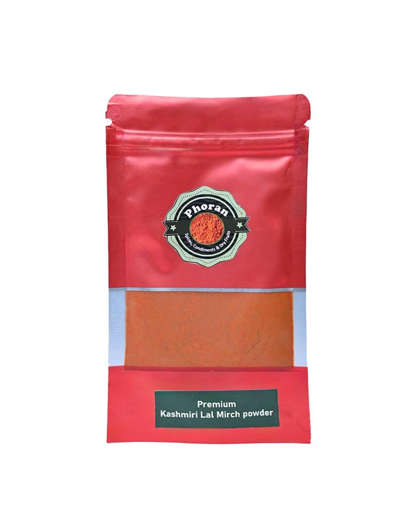 1 Kg Phoran Kashmiri Red Chilli Powder| Pure Red Color | Kashmiri Red Spice | KashmiriRed mirch Powder