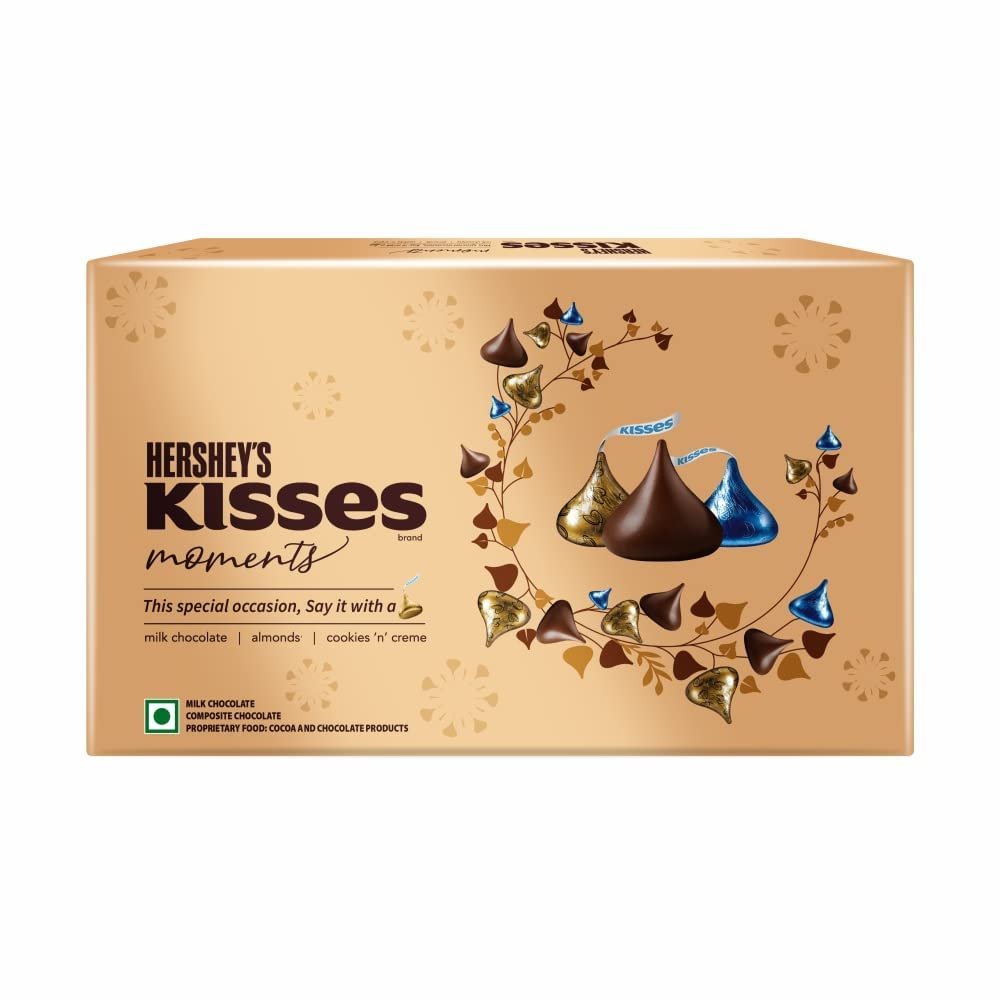 Hershey's Kisses Moments Chocolate Gift pack 90.3gm