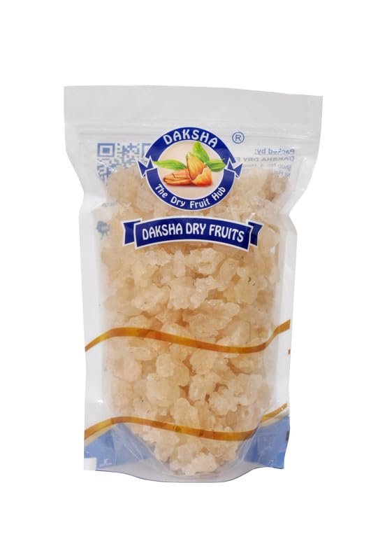 Daksha Dry Fruits Premium Babul Gundar| Acacia Gum | Gond Babool | Size -100G |