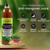 AAYURJA Anti Hangover Juice 750 ml | Enriched with Ginseng, Moringa & Ginger | Liver Detox & Recovery | Ayurvedic Herbal Formula | Natural Hydration & Immunity Boost view 4