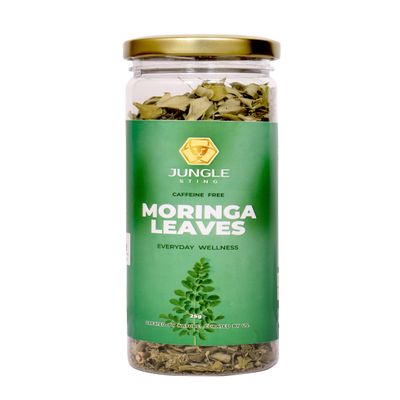JUNGLE STING Moringa tea | Dried Moringa leaf | 0 Caffine | Herbal Tea