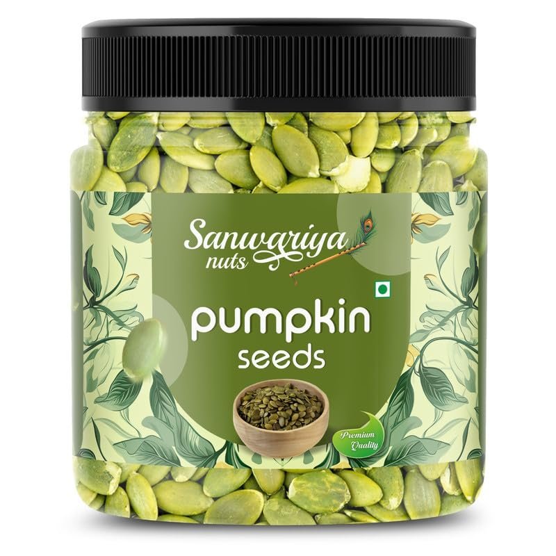 100% Natural & Premium Pumpkin Seeds 1kg - Raw Seeds for Eating | Immunity Booster and Protein Rich Seeds | Healthy Diet Snacks