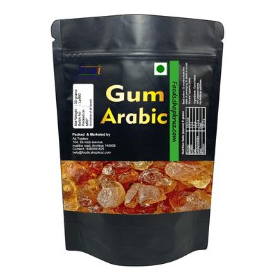 foods.shopkruz Acacia Edible Gum 15-20mm | Babool Gond For Ladoo | Kikar, Dink,Gum Arabic (100 Gram) | 100% Authentic, Food Grade, Pure & Fresh.