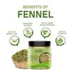 Arshika Green Fennel Seeds (Saunf)  Natural Digestive & Mouth Freshener | Post-Meal Mukhwas (600gm) view 3
