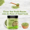 Arshika Green Fennel Seeds (Saunf)  Natural Digestive & Mouth Freshener | Post-Meal Mukhwas (600gm) view 4