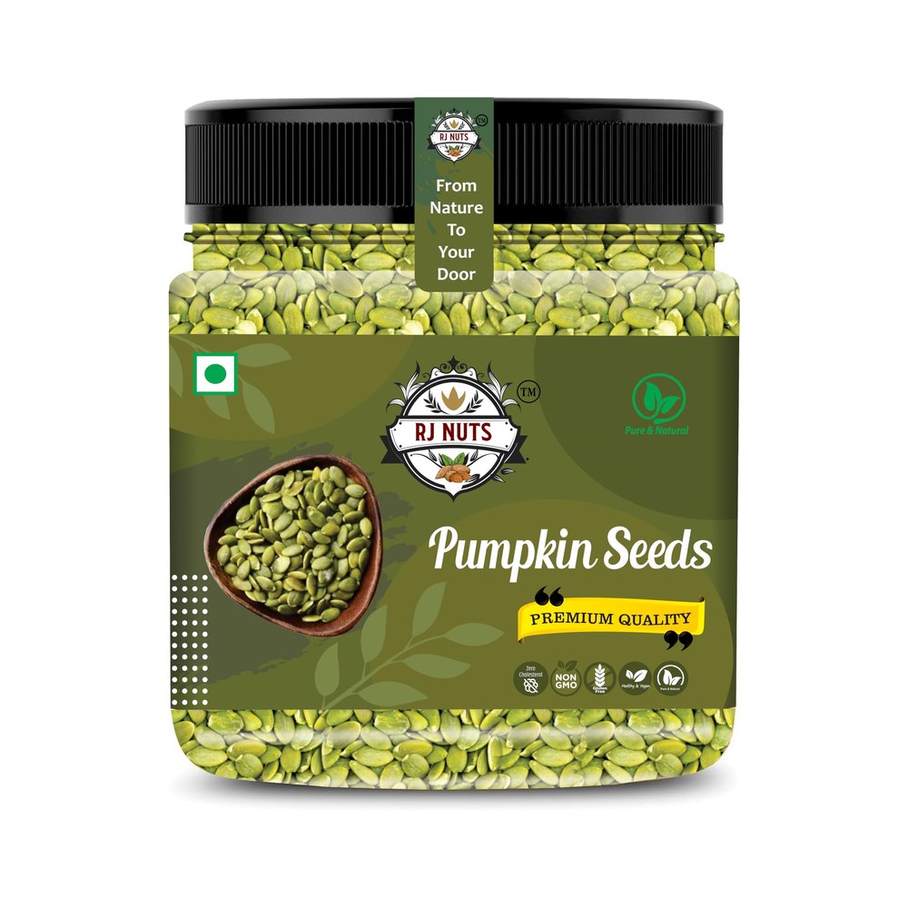 100% Natural & Premium Pumpkin Seeds 1kg - Raw Seeds for Eating | Immunity Booster and Protein Rich Seeds | Healthy Diet Snacks