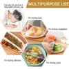 black sparrow 100 pcs Food Grade Plastic Fresh Keeping Bags-Reusable Transparent Sealing Wraps for Kitchen Refrigeration, Odor Leakproof Storage Covers for Fruit, Vegetables, Restaurant & Home Use. view 3